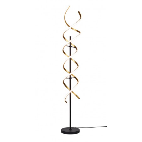 Trio Lampa podłogowa SEQUENCE 441810208 złoty i odcienie złota