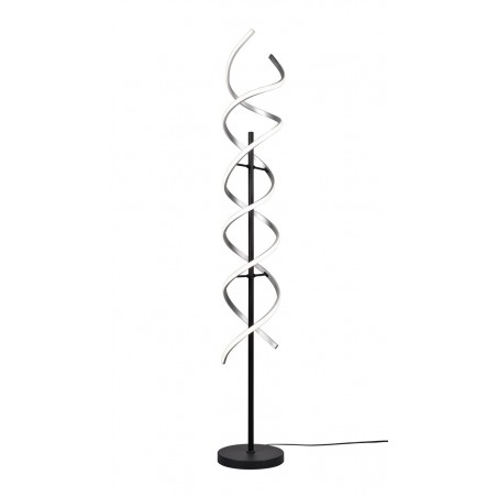 Trio Lampa podłogowa SEQUENCE 441810205 srebrny i odcienie srebra, czarny