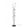 Trio Lampa podłogowa SEQUENCE 441810205 srebrny i odcienie srebra, czarny