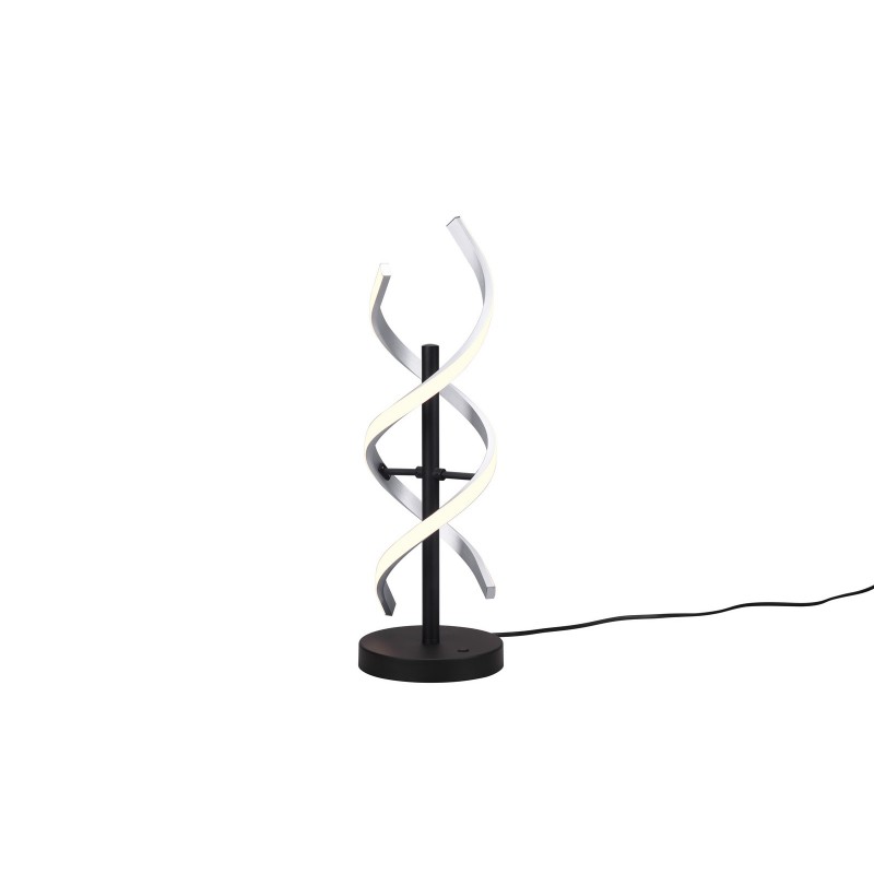 Trio Lampa stołowa SEQUENCE 541810205 srebrny i odcienie srebra, czarny