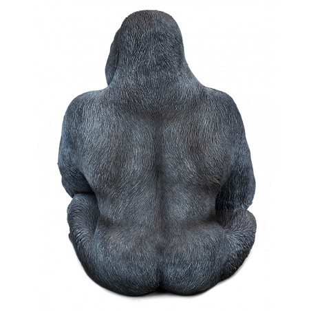 KARE dekoracja stojąca GORILLA XL 76cm czarna
