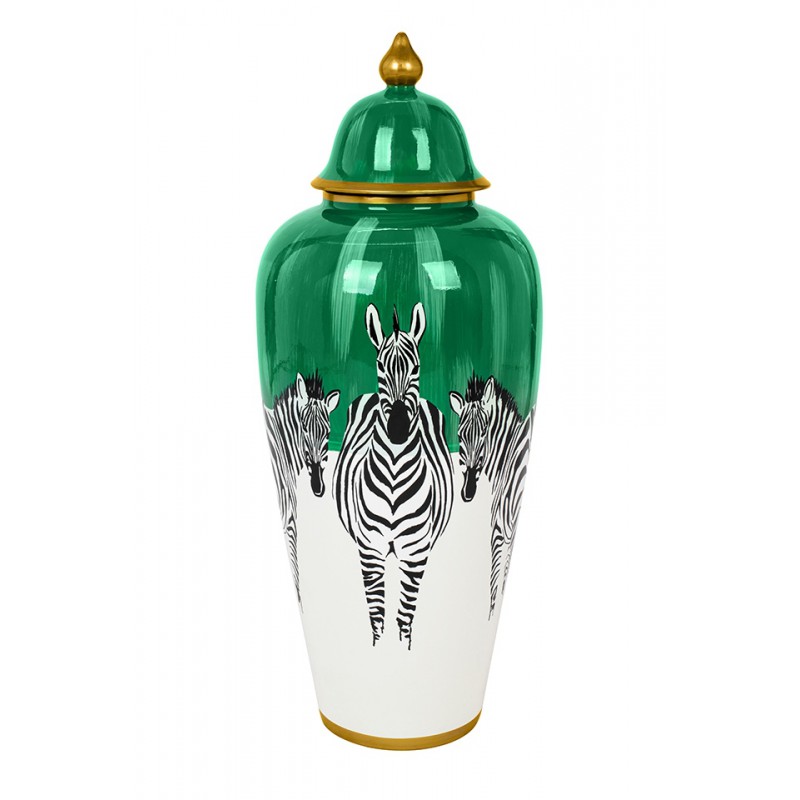 KARE słoik dekoracyjny ZEBRAS 63cm