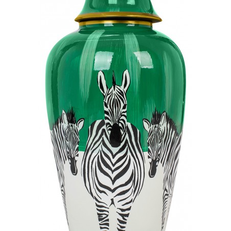 KARE słoik dekoracyjny ZEBRAS 63cm