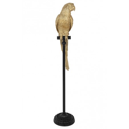 KARE dekoracja stojąca PARROT 116 cm złota