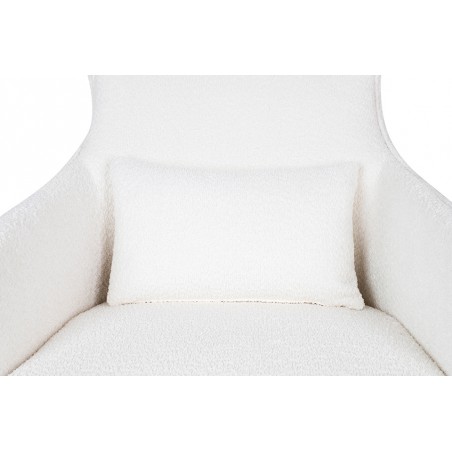 Fotel HAMPTON TEDDY biały