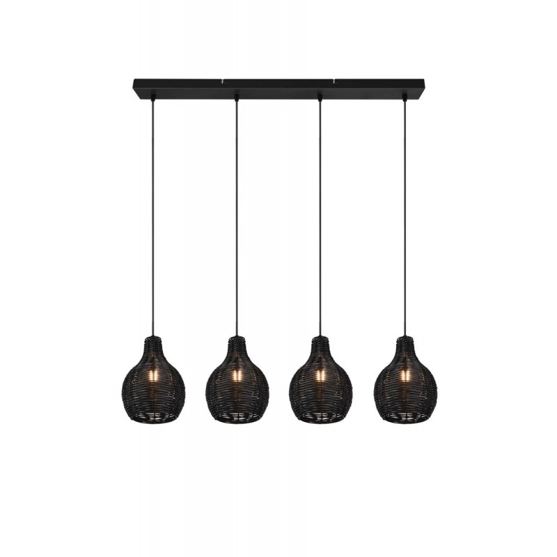 RL Lampa wisząca nowoczesna SPROUT R31294002 czarny