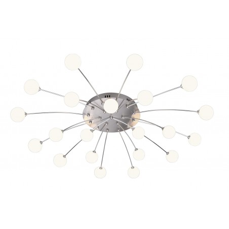 Trio Lampa natynkowa LED BULLET 641412107 srebrny i odcienie srebra