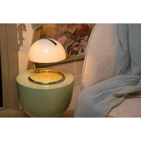 Lucide Lampa stołowa CATO 46516/01/31 biały, złoty i odcienie złota