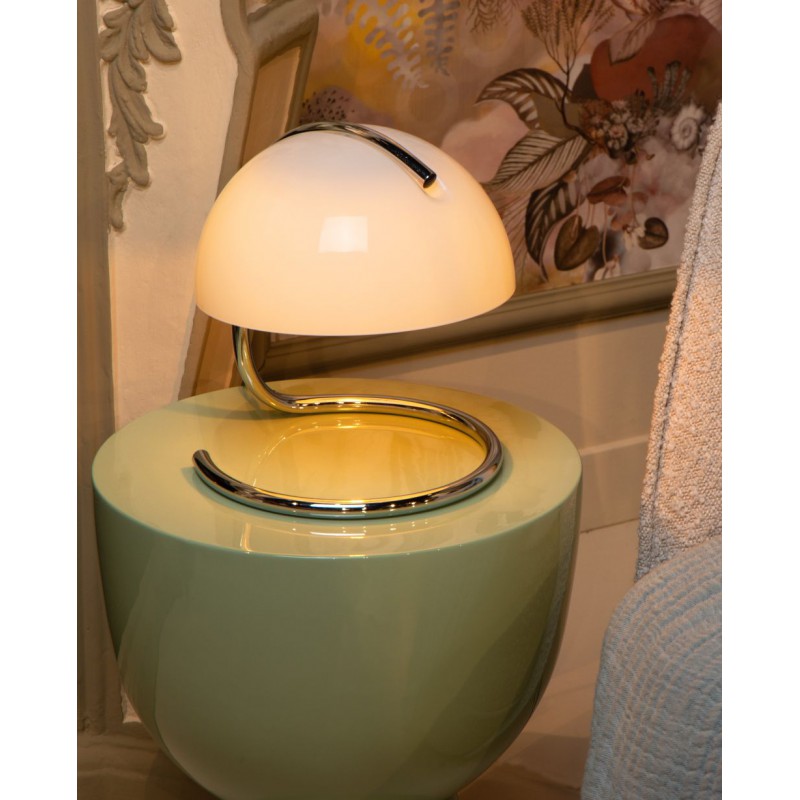 Lucide Lampa stołowa CATO 46516/01/31 biały, złoty i odcienie złota