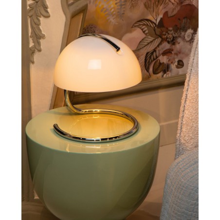 Lucide Lampa stołowa CATO 46516/01/31 biały, złoty i odcienie złota