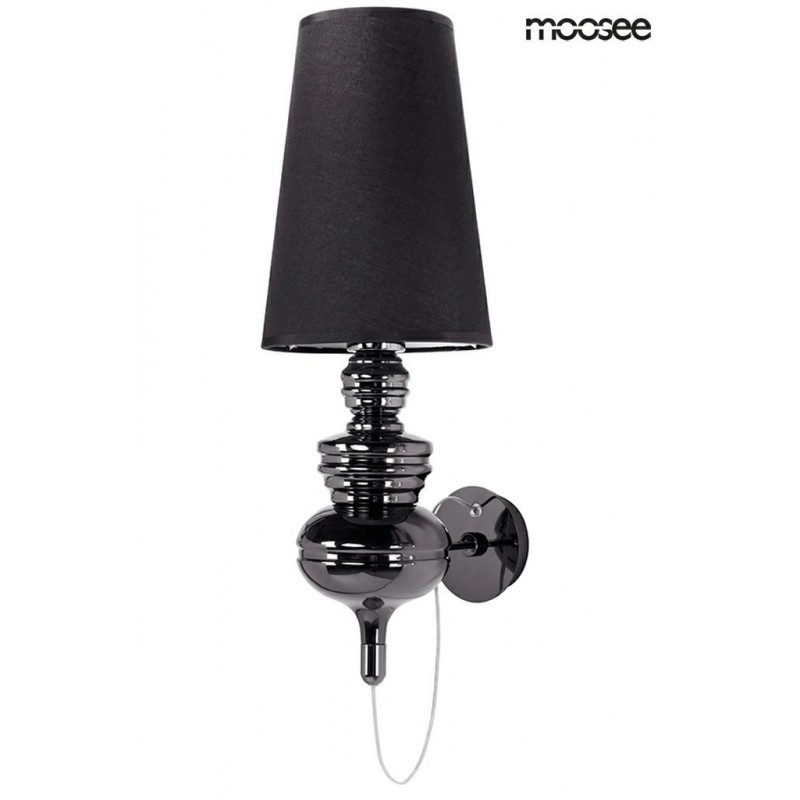 MOOSEE lampa ścienna QUEEN 20 czarna