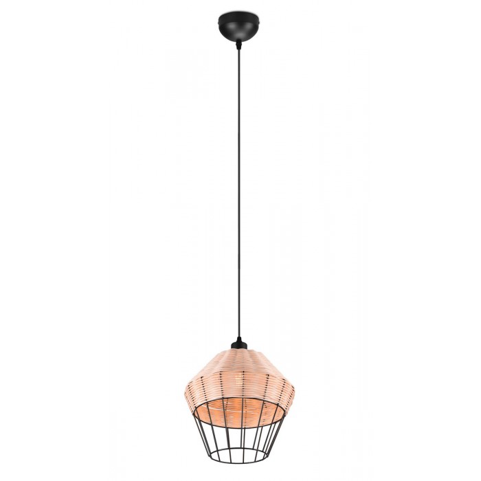 RL Lampa wisząca nowoczesna BORKA R31261936 drewno jasne i ciemne
