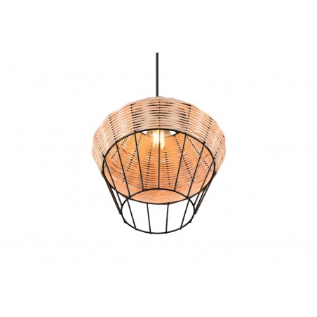 RL Lampa wisząca nowoczesna BORKA R31261936 drewno jasne i ciemne