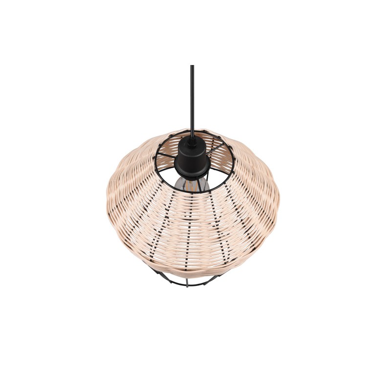 RL Lampa wisząca nowoczesna BORKA R31261936 drewno jasne i ciemne