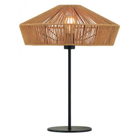 Lucide Lampa stołowa YUNKAI 10513/40/72 drewno jasne i ciemne, czarny