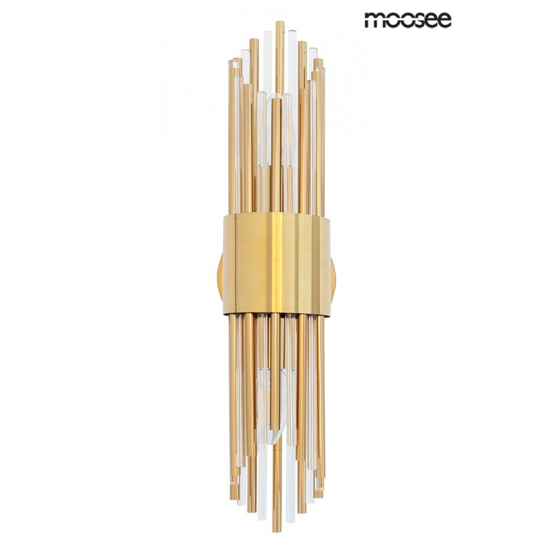 MOOSEE lampa ścienna AMADEO złota