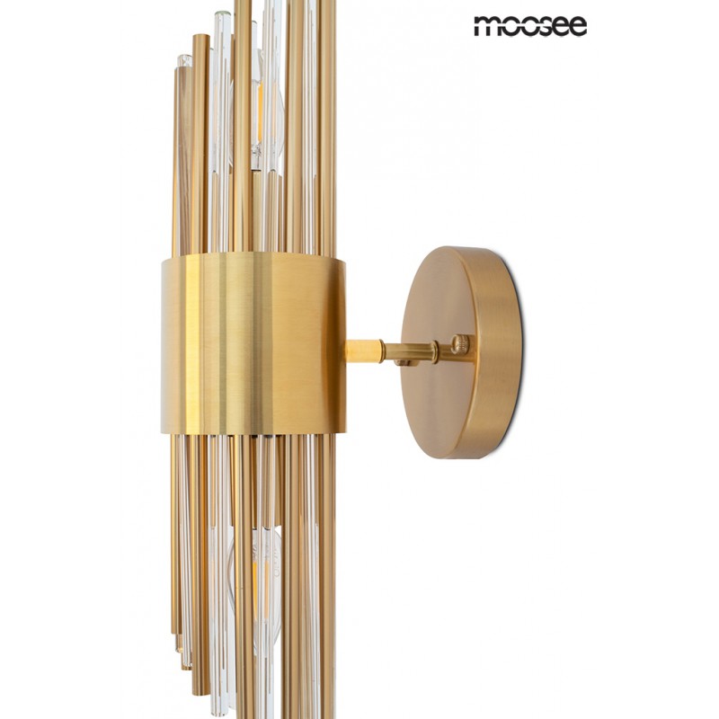 MOOSEE lampa ścienna AMADEO złota