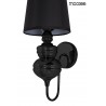 MOOSEE lampa ścienna QUEEN 20 czarna