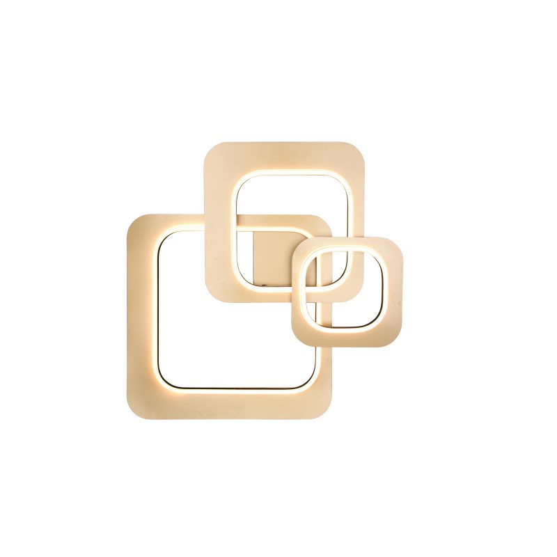 Trio Lampa natynkowa LED LUGO 642910380 czarny, złoty i odcienie złota