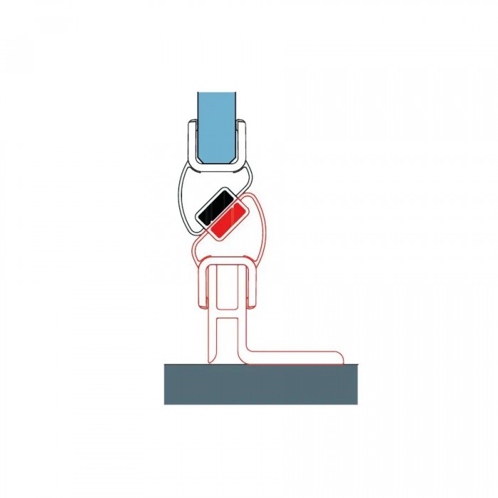 Sanswiss Zestaw montażowy drzwi do wnęki 2000...