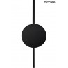 MOOSEE lampa ścienna SHADOW 2 czarna