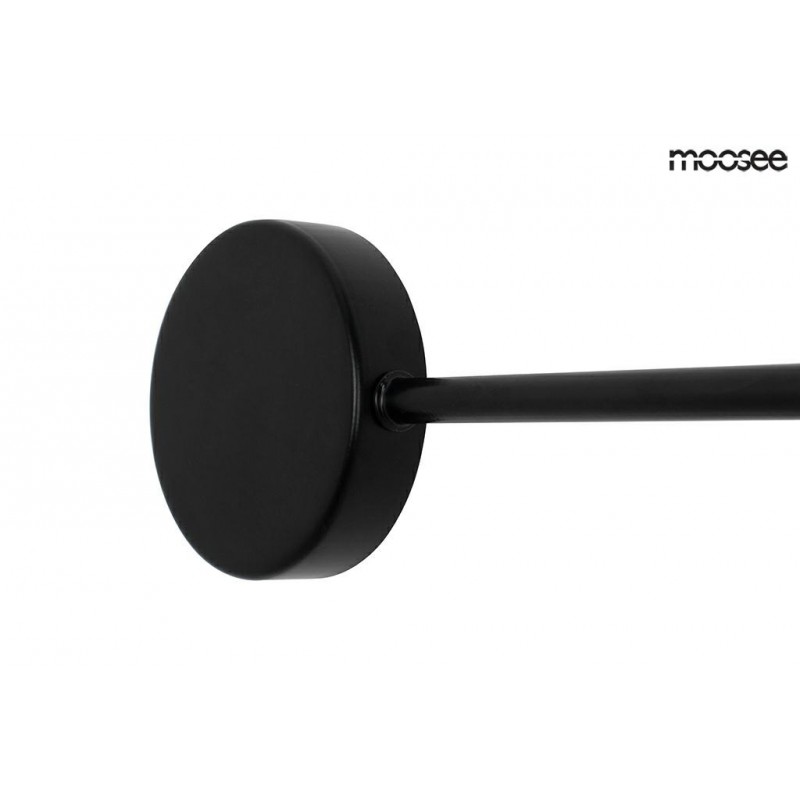 MOOSEE lampa ścienna SHADOW 2 czarna