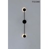 MOOSEE lampa ścienna SHADOW 2 czarna