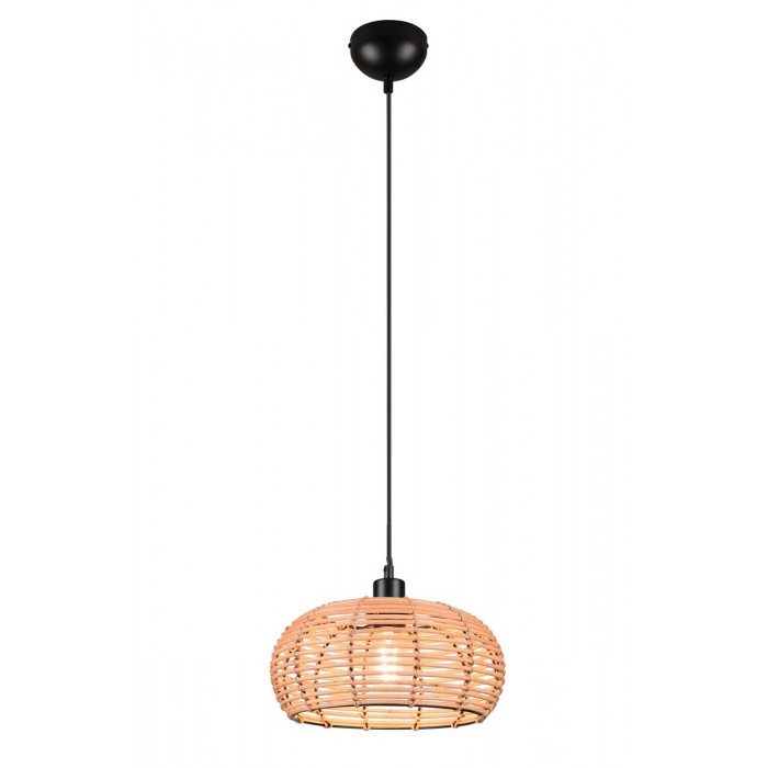 Trio Lampa wisząca nowoczesna INGA 312200136 drewno jasne i ciemne