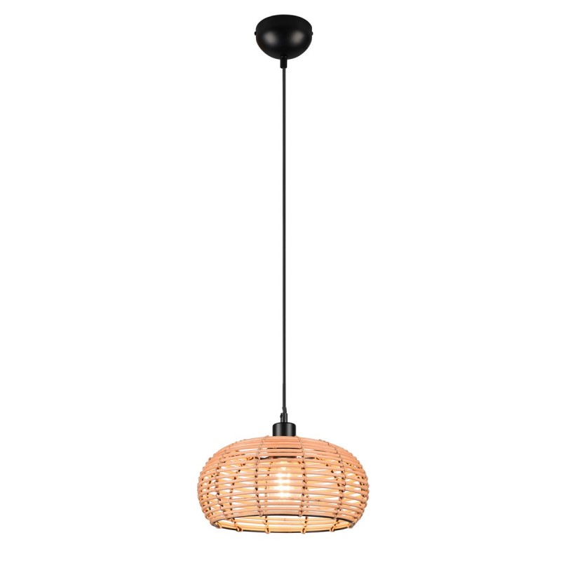Trio Lampa wisząca nowoczesna INGA 312200136 drewno jasne i ciemne