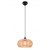 Trio Lampa wisząca nowoczesna INGA 312200136 drewno jasne i ciemne
