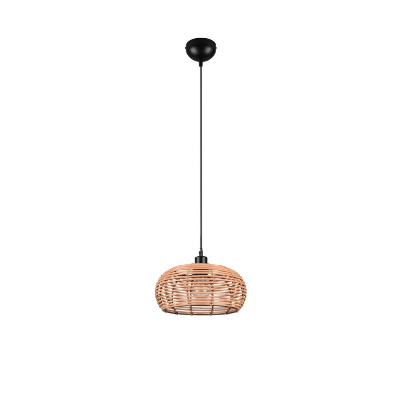 Trio Lampa wisząca nowoczesna INGA 312200136 drewno jasne i ciemne