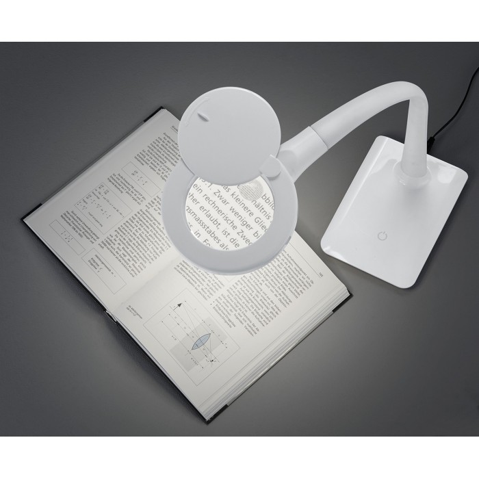 Trio Lampa biurkowa LUPO 527290101 biały