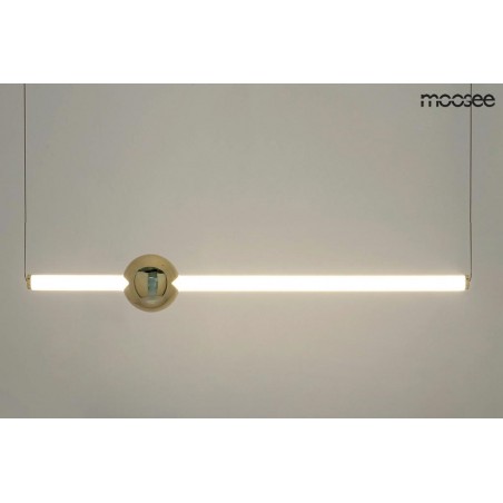 MOOSEE lampa wisząca LIBRA 90 IN  biała / złota