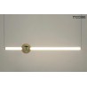 MOOSEE lampa wisząca LIBRA 90 IN  biała / złota