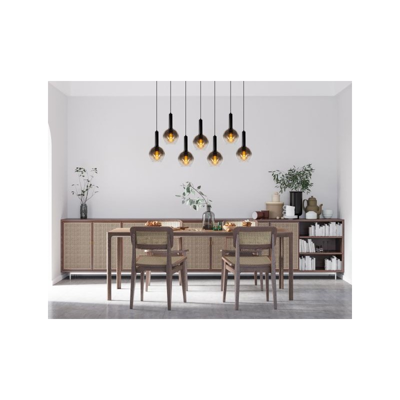 Lucide Lampa wisząca nowoczesna MARIUS 45402/07/30 czarny