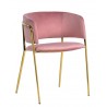 Krzesło DELTA różowe