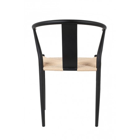 Krzesło WISHBONE METAL naturalne