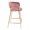 Krzesło barowe DELTA 65 różowe