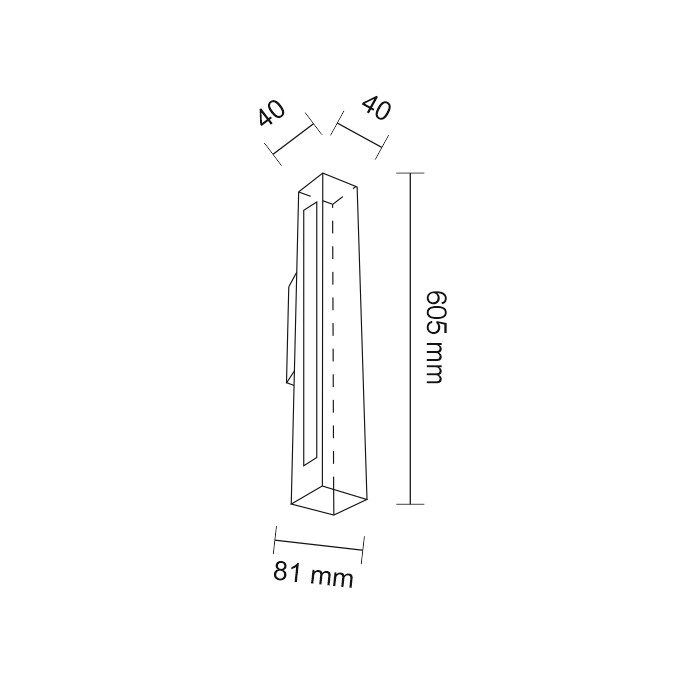 Shilo Lampa Kinkiet Otaru 3000K IP20 Czarna 7477