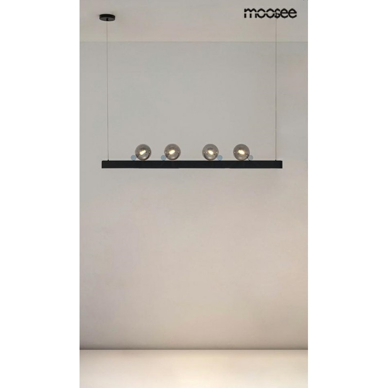 MOOSEE lampa wisząca LINEAL czarna