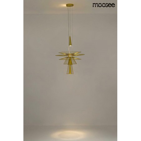 MOOSEE lampa wisząca SESTO złota
