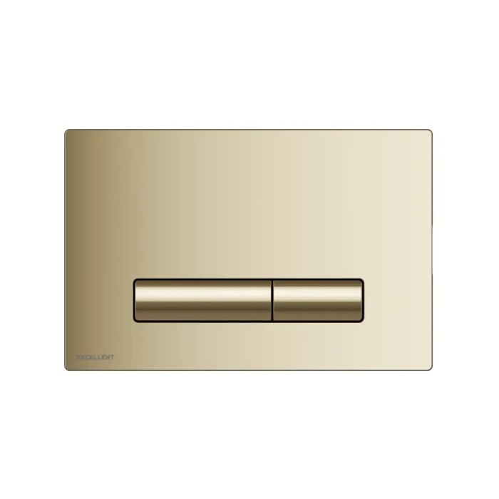 Excellent Aurro Przycisk Do Stelaża Shiro Złoty