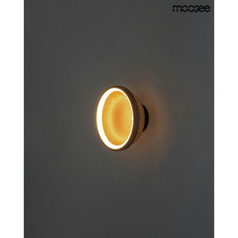 MOOSEE lampa ścienna FARO miedziana