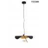 MOOSEE lampa wisząca STING RAY 40 czarna / złota