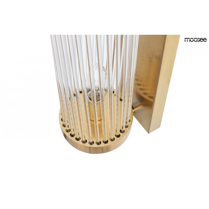 MOOSEE lampa ścienna COLUMN złota