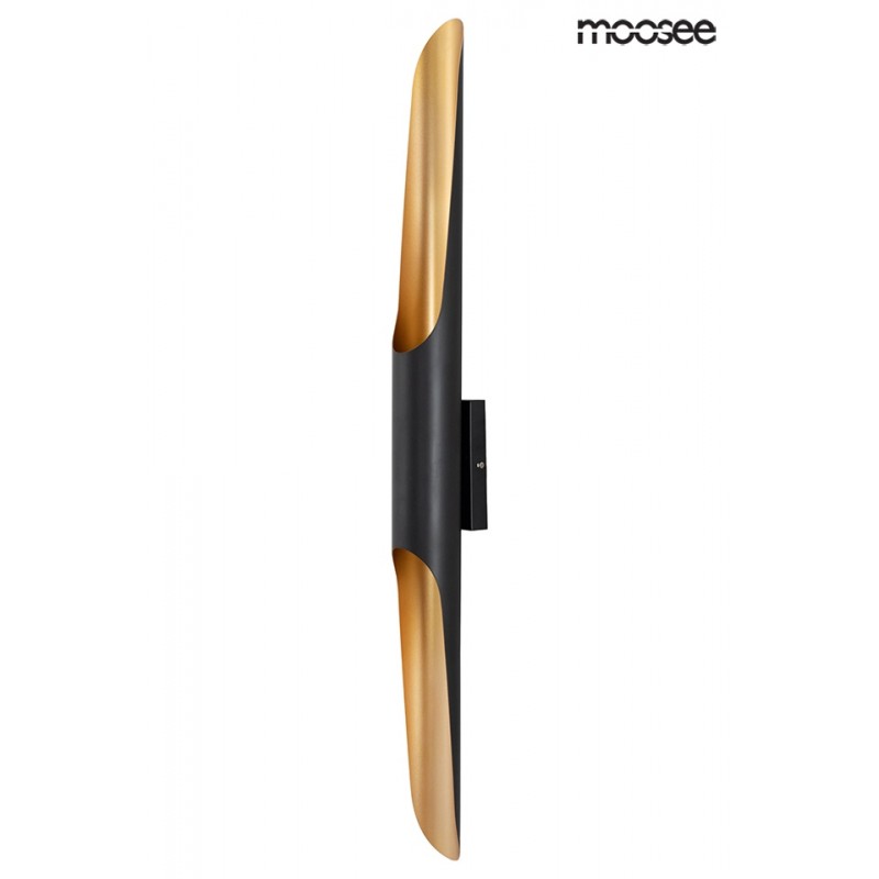 MOOSEE kinkiet CONTEO WALL - czarny, złoty