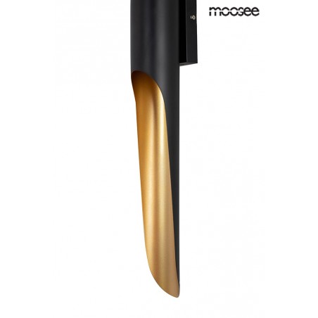 MOOSEE kinkiet CONTEO WALL - czarny, złoty