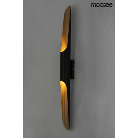 MOOSEE kinkiet CONTEO WALL - czarny, złoty