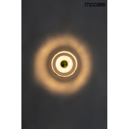 MOOSEE lampa ścienna ARCO biała