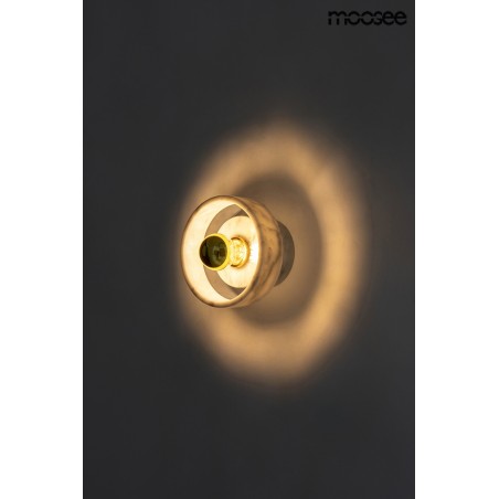 MOOSEE lampa ścienna ARCO biała